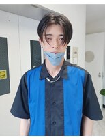 パープル(purple)&nbsp;メンズセンターパート