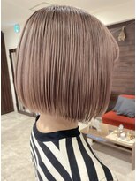 ジャム(Jam)&nbsp;小顔ミニボブ×お洒落ホワイトブラウンカラー★中村大輔