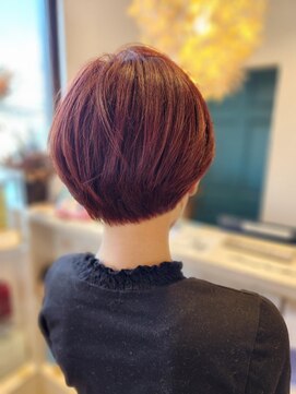 イト リトルヘアガーデン(ito. little hair garden) 赤髪×マッシュショート