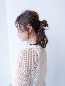 ケアリー 大泉学園(Carelly) 大人かわいい前髪セシルカットココアブラウンフリンジウェーブ