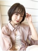 上品さ溢れるボブ