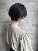 30代40代丸みショートヘア