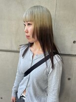 クリアーオブヘアー 栄南店(CLEAR of hair) ホワイトルーツカラー/osumi