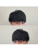 王道パーマスタイル