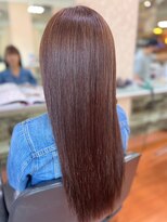 アークスヘアー 20代30代40代髪質改善カラーショコラアッシュ艶感ストレート