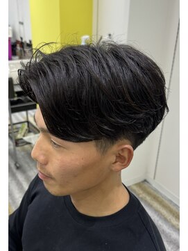 アフューズバイストゥー(Vfuse by StueW) 楽したい方におすすめ!センターパートニュアンスパーマ