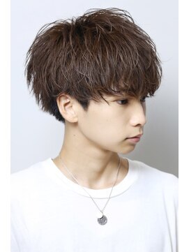 リップス レイ ギンザ(LIPPS Ray GINZA) ナチュラルスパイラルツーブロック刈り上げマッシュ