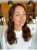 楽ちんウェーブパーマ