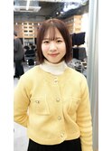 外ハネボブ /ミディアムストレート /ニュアンスカラー/髪質改善