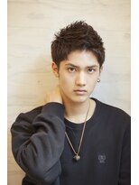 ハニー 町田(HONEY) スパイキーショートニュアンスパーマ韓国マッシュスペインカール