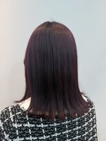 アン ブリーチ(UN BLEACH)&nbsp;ワインレッドカラー♪