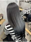 黒髪ロング