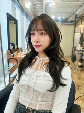 アリスバイアフロート 自由が丘(ALICe by AFLOAT) 大人可愛いハッシュレイヤー×オリーブベージュ【自由が丘】