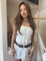 ココルアナ(coco luana)&nbsp;レイヤーカット/ハイライトカラー/韓国/髪質改善