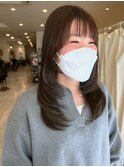 髪質改善/縮毛矯正/レイヤーボブ/顔周り /伸ばしかけ