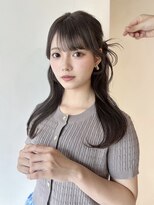 アモレット 天文館店(amoretto)&nbsp;【amoretto_miyu】ハーフアップアレンジ