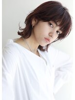 トリッカ 銀座(tricca)&nbsp;ヴァイオレットブラウン／ウルフレイヤー／鎖骨ミディアム