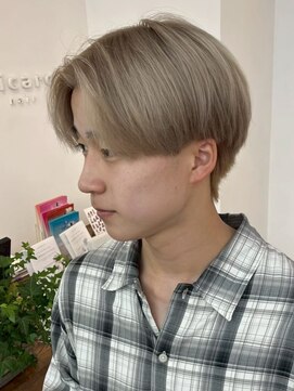 リカロヘアー(Ricaro hair) メンズカット/ハイトーン/ブリーチ/韓国/宇品美容院