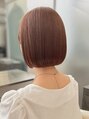 ジ エクト リアン 箕面店(The Ect Lien)&nbsp;やわらかい地毛風のストレートヘア・ボブヘアはお手入れ楽です！