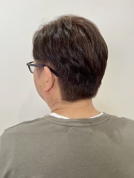 ミナト(minato) 大人の上品、ナチュラルショート【大人世代/メンズカット】