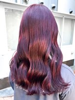 ラレイ ハラジュク(Lalei harajuku)&nbsp;【白石】ブリーチなし赤髪チェリーブラウン暖色艶カラー原宿
