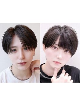 縮毛矯正、ストレートパーマお任せください！ピンピンにならないナチュラルな毛流れにできます！