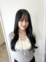 テーラヘアー 石岡店(TELA HAIR)&nbsp;レイヤーブルーブラック艶髪