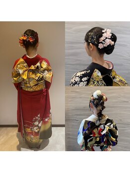 ディードア ニア(Ddoor Nia)の写真/美容師がデザインする着物スタイリング♪