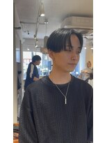 キャンバス バイ ネオリーブ 横浜西口(Canvas by neo.)&nbsp;横浜★メンズショート　ストレートヘアメンズ縮毛