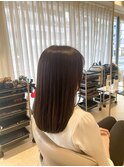 前髪あり艶髪30代40代艶髪ミディアム