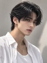 ベル 新宿(Belle)&nbsp;毛流れストレート韓国風マッシュ韓国風センターパートカルマヘア