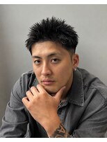 レジットブライト カナザワ(LEGIT BRIGHT KANAZAWA)&nbsp;アップバングショート/ツーブロック/MEN‘S/金沢