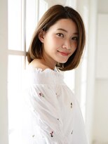 アース 武蔵境店(HAIR & MAKE EARTH) ツヤ可愛ストレートミディアム 【EARTH武蔵境】