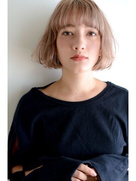 ミラバイグリーン(Mira by green) white beige 【ワンレン】bob #2