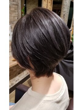 サイヘアーガーデン(SAI hair garden) ショートstyleダークシルバー