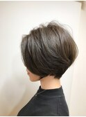 【Elsa元町・三宮】クールショート×グレージュ
