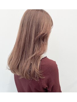 アライブ キチジョウジ(ALIVE Kichijoji) 【ALIVE吉祥寺】色落ちも楽しめるピンクベージュ＊ダブルカラー