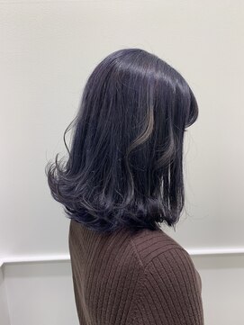 六本木美容室 白金店 ブルーバイオレットcolor