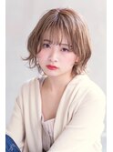 Taylor☆大宮 大人ショート×ミルクティーベージュ