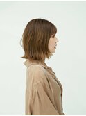 前髪カタログ/くびれミディ/イヤリングカラー/新宿三丁目