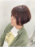 スッキリショートボブ