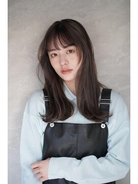 フラッグ ヘアー 天神西通り店(Flag HAIR) レイヤースタイル☆インナーカラー☆グレーアッシュ