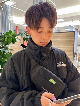 バランス ヘアーアンドアイラッシュ 野田店(balance.) ハーフアップマッシュ