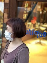 ユニーク(unique)&nbsp;dusty rose X bob