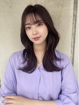 フォルテ 掛川店 大人女性に人気☆暗髪ラベンダーcolor!