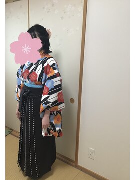 ヘアーメイク S&I 卒業式/袴/ハーフアップ