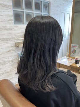 ラボヌールヘアー 宇都宮店(La Bonheur hair) ミルクティーグレージュ♪【宇都宮駅/インナーカラー】