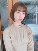 大人ショートボブ/髪質改善