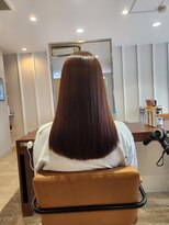 エイクス ヘア デザイン×美髪クリニック 千葉(AQs hair design) コスメストレート♪