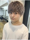 ケアブリーチ使用◎メンズダブルカラー